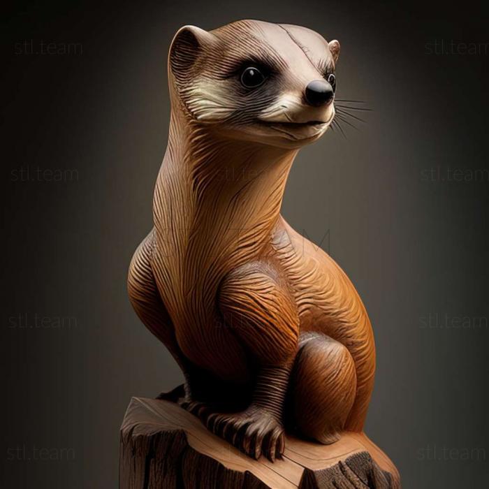 3D модель Mustelus higmani (STL)